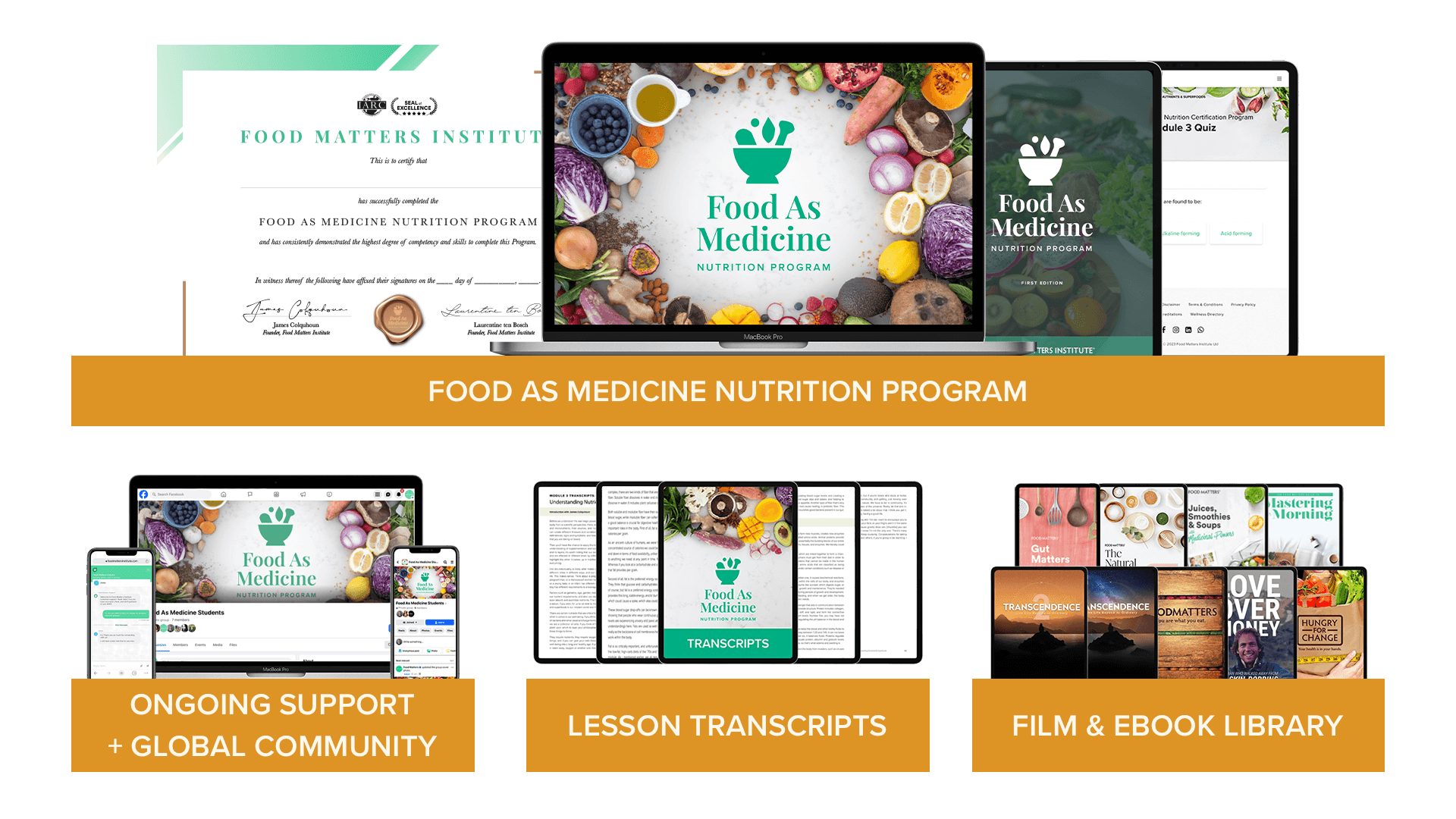 The Food Matters Food As Medicine Nutrition Program